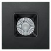 Elco The Teak System 2" Integrated LED Square Baffle Recessed Trim - 1100 Lumens 2700 Kelvin Black
