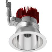 Elco The Laurel System 4-1/2" Integrated LED Reflector Recessed Trim - 1250 Lumens 3500 Kelvin Chrome
