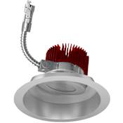 Elco The Laurel System 7-1/2" Integrated LED Adjustable Recessed Trim - 2000 Lumens 3500 Kelvin Haze