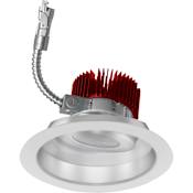 Elco The Laurel System 7-1/2" Integrated LED Adjustable Recessed Trim - 3000 Lumens 2700 Kelvin Haze / White