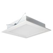 Elco The Maple System 8" Integrated LED Square Recessed Trim White