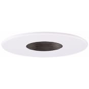 Elco 4" Adjustable Pinhole and Baffle Trim Black / White