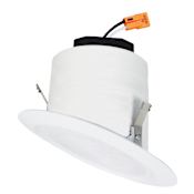 Elco The Slant System 4" Integrated LED Reflector Recessed Trim - 900 Lumens 2700 - 5000 Kelvin White