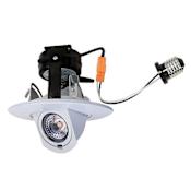 Elco 4" Integrated LED Adjustable Recessed Trim - 840 Lumens 3000 Kelvin White