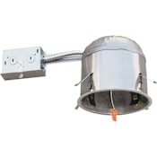 Elco Remodel Shallow Recessed Housing for 5-1/2" Trims - Airtight N/A