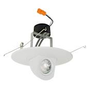 Elco 6" Integrated LED Adjustable Recessed Trim - 950 Lumens 3000 Kelvin White