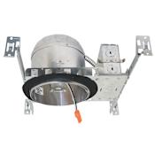 Elco The Ply System New Construction Shallow Recessed Housing for 6" Trims with Emergency Backup Battery - Airtight, 277 Volt, and 8 Watt N/A