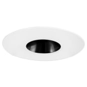 Elco 4" Low-Voltage Adjustable Pinhole with Reflector Black