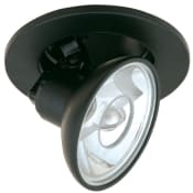Elco 3" Low-Voltage Diecast Fully Retractable Pull-Down for GY6.35 Bi-Pin Lamp Black