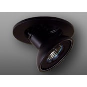 Elco 3" Low-Voltage Diecast Full Retractable Pull-Down for MR16 Black