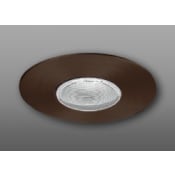 Elco 6" Open Trim for 75W Bulbs Bronze