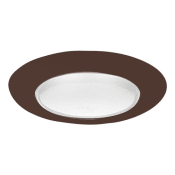 Elco 6" Open Trim for 150W Bulbs Bronze