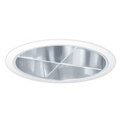 Elco 7" CFL Cross Blade Reflector Trim Clear