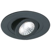 Elco 4" Adjustable Spot Trim Black