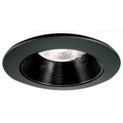 Elco 4" Phenolic Baffle with Metal Ring Black