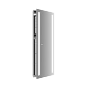 Electric Mirror Ascension 20"W x 69"H Rectangular Flat Frameless Full Length Mirror with Right Hinge N/A