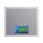 Electric Mirror Integrity 48" W x 42" H Rectangular Frameless Bathroom Wall Mirror with Light N/A