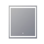 Electric Mirror Ava 36" W x 42" H Rectangular Frameless Bathroom Wall Mirror with Light N/A