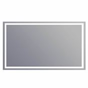 Electric Mirror Integrity 72" W x 42" H Rectangular Frameless Bathroom Wall Mirror with Light N/A