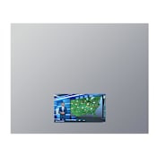 Electric Mirror Loft 50" W x 40" H Rectangular Frameless Bathroom Wall Mirror with Light N/A