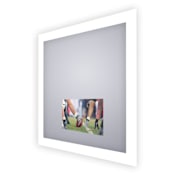 Electric Mirror Silhouette 42" W x 42" H Rectangular Frameless Bathroom Wall Mirror with Light N/A