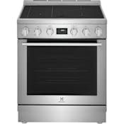 Electrolux 30 Inch Wide 4.6 Cu. Ft. Free Standing Induction Range with True Convection Stainless Steel