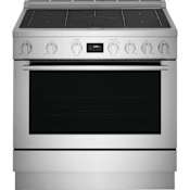 Electrolux 36 Inch Wide 4.4 Cu. Ft. Free Standing Induction Range with True Convection Stainless Steel