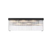 Elegant Lighting Harlow 6 Light 9" Tall Wall Sconce Black