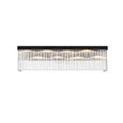 Elegant Lighting Harlow 8 Light 9" Tall Wall Sconce Black