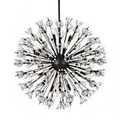 Elegant Lighting Vera 18 Light 32" Wide Pendant Black