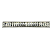 Elegant Lighting Monroe 32" Wide LED Bath Bar with Clear Royal Cut Crystals Chrome