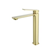 Elegant Lighting Lena 1.5 GPM Vessel Single Hole Bathroom Faucet Brushed Gold
