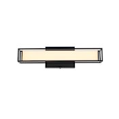 Elegant Lighting Aden 4" Tall 16" Wide Bath Bar Black
