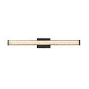 Elegant Lighting Jaxx 4" Tall 31" Wide Bath Bar Black