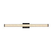 Elegant Lighting Jaxx 4" Tall 36" Wide Bath Bar Black