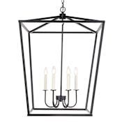Elegant Lighting Maddox 6 Light 24" Wide Taper Candle Chandelier Black
