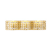 Elegant Lighting Ollie 3 Light 21" Wide Bathroom Bath Bar Brass