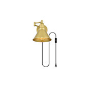 Elegant Lighting Jair 8" Tall Plug-In Wall Sconce Brass