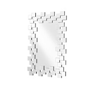 Elegant Lighting Modern 31-1/2" W x 47" H Rectangular Framed Accent Mirror Clear