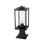 Elegant Lighting Memphis 17" Tall Post Light Black