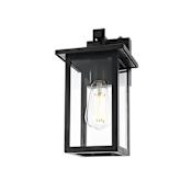Elegant Lighting Venango 13" Tall Outdoor Wall Sconce Black