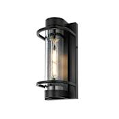 Elegant Lighting Parrish 13" Tall Outdoor Wall Sconce Black