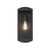 Elegant Lighting Miles 16" Tall Outdoor Wall Sconce Black