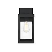 Elegant Lighting Peter 14" Tall Outdoor Wall Sconce Black