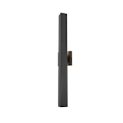 Elegant Lighting Troy 30" Tall Outdoor Wall Sconce Black