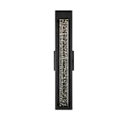 Elegant Lighting Amaris 22" Tall Outdoor Wall Sconce Black