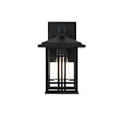 Elegant Lighting Harley 10" Tall Outdoor Wall Sconce Black