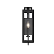 Elegant Lighting Jairo 17" Tall Outdoor Wall Sconce Black
