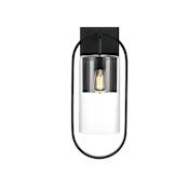 Elegant Lighting Jaxson 24" Tall Outdoor Wall Sconce Black