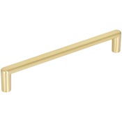 Elements Gibson 6-5/16" Center to Center Smooth Cabinet Handle / Drawer Pull Brushed Gold
